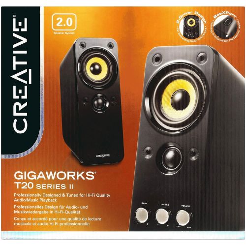  [아마존베스트]Creative Labs GigaWorks T20Series II Speakers for PC, 2Way, Desk, Table or Bookshelf17W 5020000Hz)