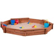 CREATIVE CEDAR DESIGNS Octagon Wooden Sandbox