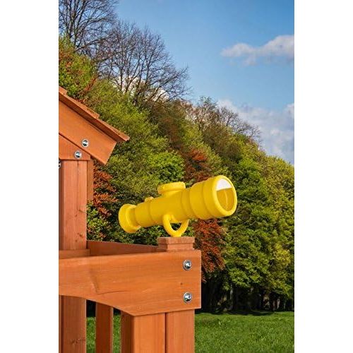  [아마존베스트]CREATIVE CEDAR DESIGNS Playset Telescope Accessory- Yellow, One Size (BP 013)