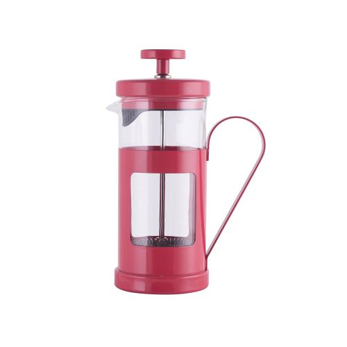  CREATIVE TOPS La Cafetiere - MN080800 - Monaco Kaffeebereiter edelstahl - rot - 8 cup