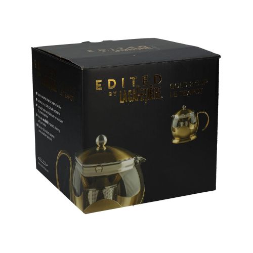 CREATIVE TOPS La Cafetiere Edited Gebuerstetes Gold Le Teapot, 660 ml (1¼ Pints)