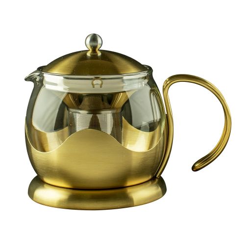  CREATIVE TOPS La Cafetiere Edited Gebuerstetes Gold Le Teapot, 660 ml (1¼ Pints)