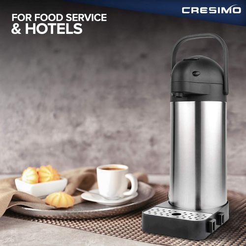  [아마존베스트]Cresimo Coffee Drip Trays/ Modular Design to hold as many Coffee Airpots or Carafes as necessary! Airpot has to be 6 Wide or Less to Fit