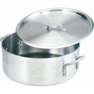 Crestware Extra Heavy Weight Aluminum Braziers with Pan Covers, 10 Quart