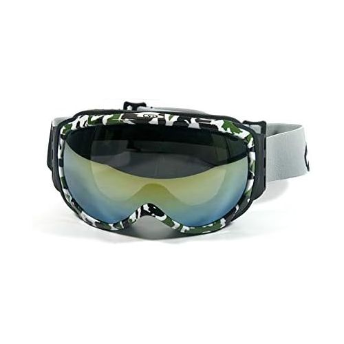  CRG Sports Ski Goggles, Anti Fog Double Lens Snow Goggles, UV Protection Snowboard Goggles for Men,Women,Adults,Youths