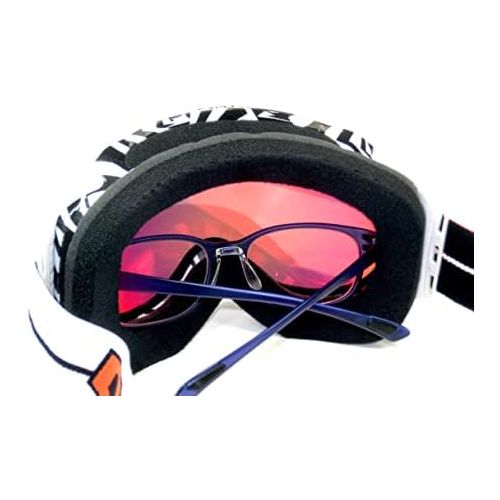  CRG Sports Ski Goggles, Anti Fog Double Lens Snow Goggles, UV Protection Snowboard Goggles for Men,Women,Adults,Youths