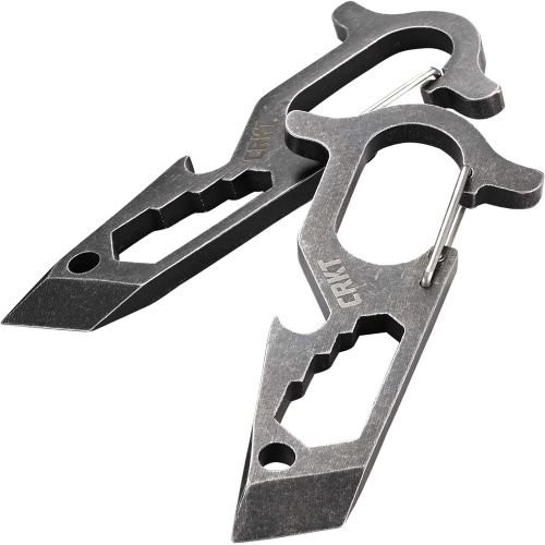 컬럼비아 [아마존베스트]Columbia River Knife & Tool CRKT Pryma Stainless Steel Multitool: Compact and Lightweight EDC Metal Multi-Tool with Pry Bar, Hex Wrench, Bottle Opener, Glass Breaker, and Carabiner 9011