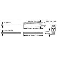 [아마존베스트]CRL JacksonA Aluminum Deep Mortise Type Offset Arm Assembly 20900LC628