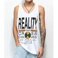 CROSS COLOURS Cross Colours Reality White Tank Top