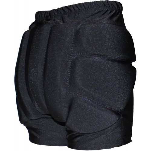  CRS Cross Padded Figure Skating Shorts  Ladies Crash Butt Pads for Hips Tailbone & Butt (9 Pads)