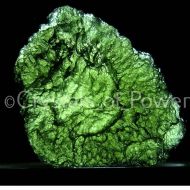 CRYSTALSOFPOWER777 One Moldavite! Rare Museum Quality! Meteorite Tektite! 100% Raw, Natural & Genuine! Certificate of Authenticity Included! Some w/Rainbows!