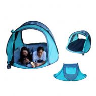 CRZJ Automatic Pop Up Beach Tent 2-4 People Fully Automatic Camping Tent, Anti-Uv, Suitable for Beaches, Gardens, Camping, Fishing