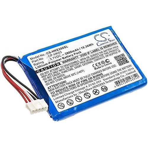  CS CP-HK03 Battery for Harman Kardon Esquire 2, 2800mAh - Sold by smavco