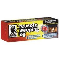 4 Pack CSL Creosote Sweeping Log For Fireplace & Chimney Safety