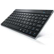 [아마존베스트]CSL-Computer CSL Ultra Slim Aluminium Bluetooth Keyboard Case black / silver