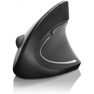 [아마존베스트]CSL-Computer CSL - Optical Wireless Mouse, Vertical Version, Ergonomic Design - Prevention Against Tennis Elbow (RSI Syndrome) - Particularly Gentle on Arms, 5 Buttons.