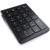 [아마존베스트]CSL-Computer CSL Numpad Bluetooth Wireless Numeric Keypad with 22 Keys 10 Multifunction Keys Multimedia Keys with Energy Saving Mode Ergonomic for Laptop Desktop PC and Notebook