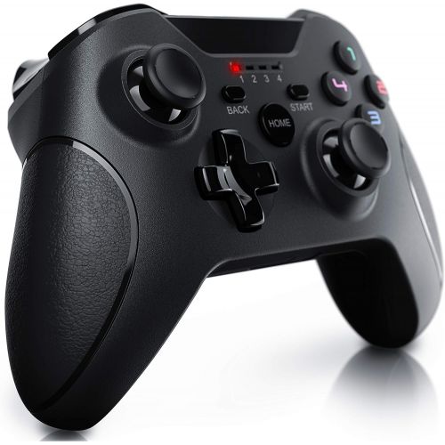  [아마존베스트]CSL-Computer CSL - Wireless Gamepad for PC in Xbox Design - Controller Wireless with 2.4 GHz Dongle - High Quality Analogue Sticks - Low Deadzone - Fast Response Speed - Rubber Coating for Secu