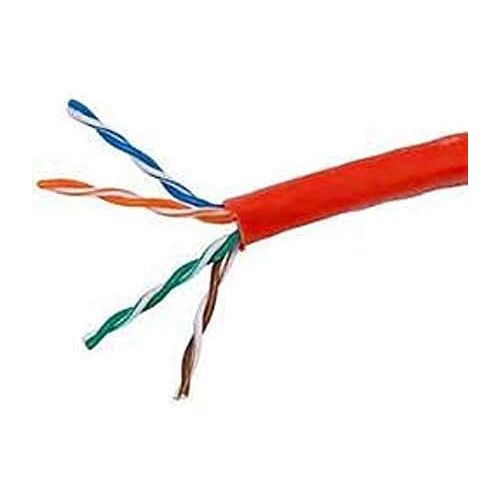  CT COMMERCIAL PLENUM 1000FT SOLID COPPER CAT5e ETL UL LISTED 350Mhz PROFESSIONAL GRADE NETWORK CABLE CMP RATED BULK PULL BOX RED