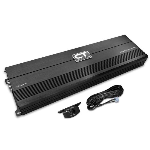  CT Sounds CT-2000.1D Compact Class D Car Audio Monoblock Amplifier, 2000 Watts RMS