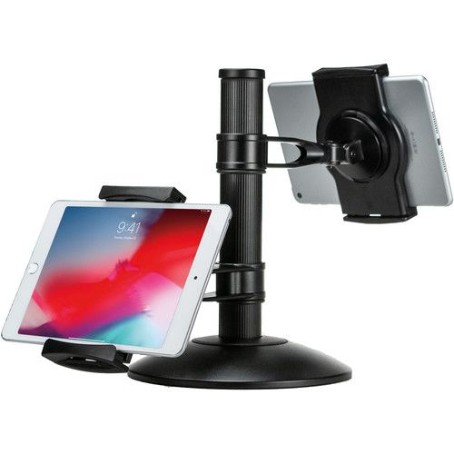  CTA Digital Quick-Connect Dual Tablet Mount with Height-Adjustable Arms