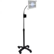 CTA Digital Compact Security Gooseneck Floor Stand for 7-13