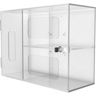 CTA Digital Security Acrylic Sanitizing Station Add-On for Kiosks and Mobile Floor Stands