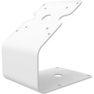 CTA Digital Curved Stand and Wall Mount for Paragon Tablet Enclosures or VESA Mounts (White)