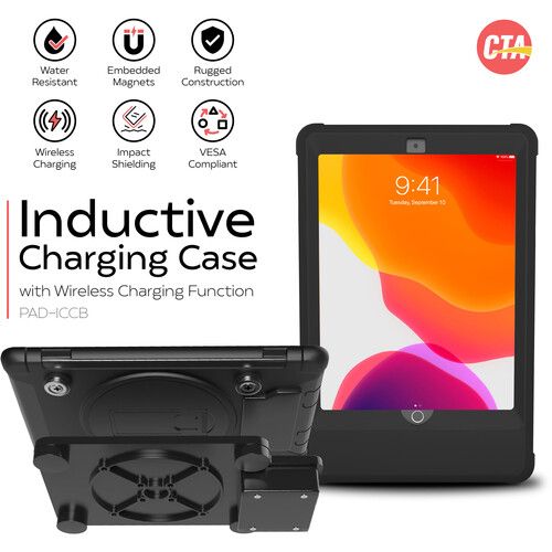  CTA Digital Inductive Charging Case for 7th/8th Gen iPad 10.2