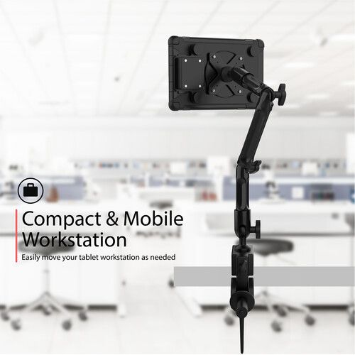  CTA Digital Custom Flex Clamp Mount with Inductive Charging Case Kit