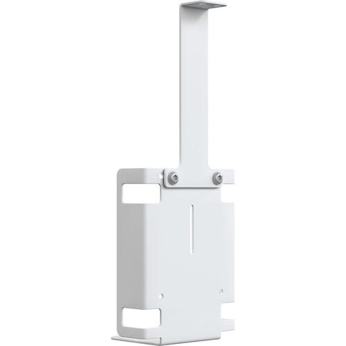  CTA Digital Metal Sanitizer Bottle Holder for PAD-PARAF & PAD-PARAF2 Dual Enclosure Floor Stands (White)