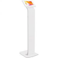 CTA Digital Premium Small Locking Floor Stand Kiosk (White)