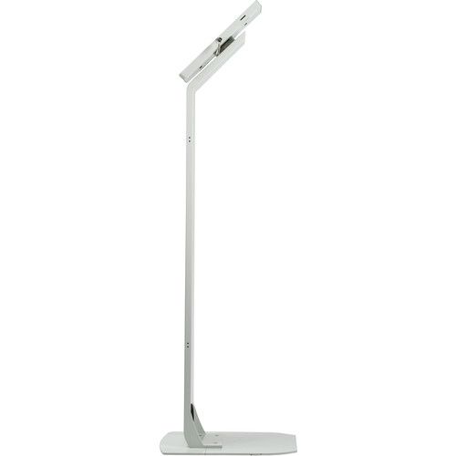  CTA Digital Premium Locking Floor Stand Kiosk (White)