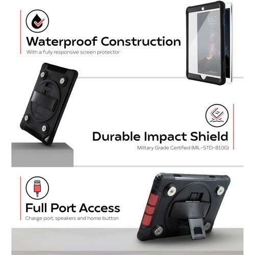  CTA Digital Magnetic Splashproof Case for 10.2 and 10.5