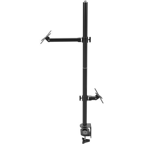  CTA Digital Clamp Pole with Two VESA Plates