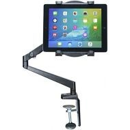 CTA Digital PAD-TAM Tabletop Arm Mount for 7-12-Inch Tablets, including the iPad 10.2-Inch (7th Gen), 11-inch iPad Pro (2018), iPad Gen. 6 & 5 & More