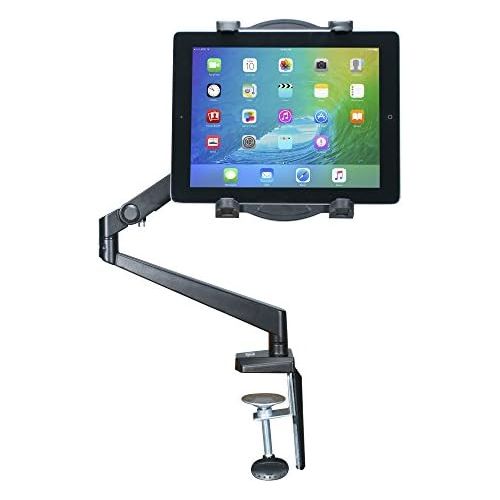  CTA Digital PAD-TAM Tabletop Arm Mount for 7-12-Inch Tablets, including the iPad 10.2-Inch (7th Gen), 11-inch iPad Pro (2018), iPad Gen. 6 & 5 & More