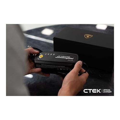  CTEK 4.3 TEST & CHARGE, 12 Volt Fully Automatic Charger with Unique Battery And Alternator Testing, Ideal for Long Term Storage