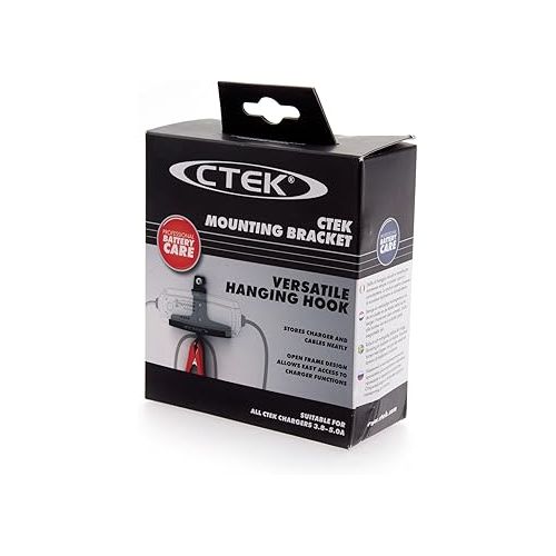  CTEK Mounting Bracket, Suitable for All CTEK Chargers 3.8-5.0 Amp