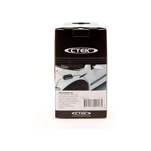  CTEK Black Bumper for MUS 7002 Battery Charger, Protects Your Charger and the Paint