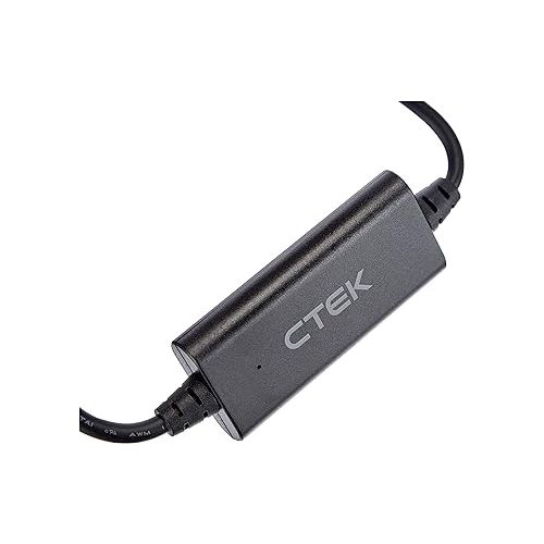  CTEK USB-C Charging Cable, for CS Free Portable Battery Charger Maintainer, 12V Plug