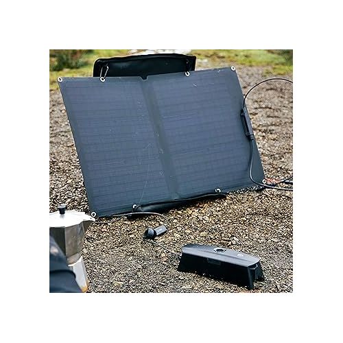  CTEK Solar Panel Charge Kit 40-463 - Charges The CS Free Portable Vehicle Battery Charger, Black