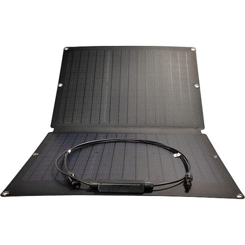  CTEK Solar Panel Charge Kit 40-463 - Charges The CS Free Portable Vehicle Battery Charger, Black