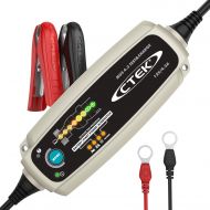 CTEK 5PK748190 Silver MUS 4.3 TEST & CHARGE 12 Volt Fully Automatic Charger and Tester