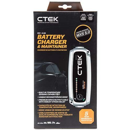  CTEK 40-206 MXS 5.0-12 Volt Battery Charger