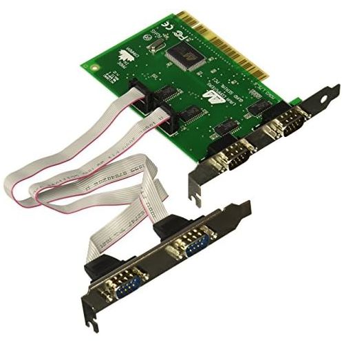  CTG C2G 26805 Lava Quattro-PCI 4-Port PCI 16550 DB9 Serial Card, TAA Compliant
