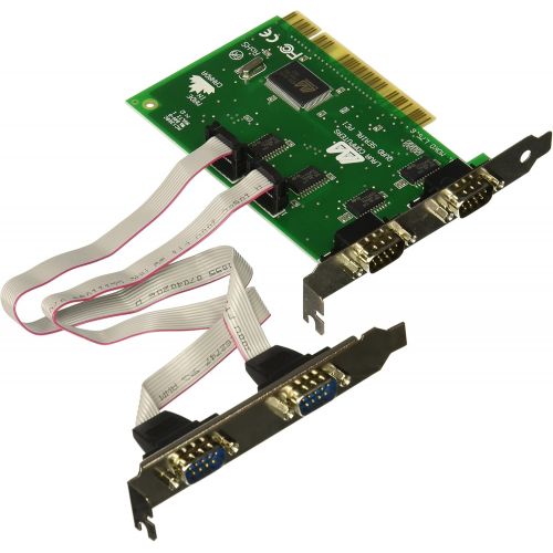 CTG C2G 26805 Lava Quattro-PCI 4-Port PCI 16550 DB9 Serial Card, TAA Compliant