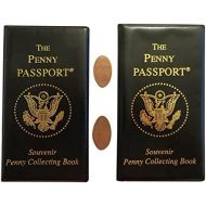 [아마존베스트]Two-Pack of Penny Passport Souvenir Collecting Book with Free Pressed Pennies