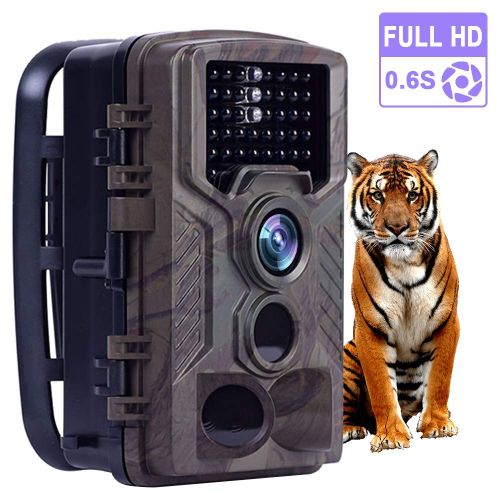  CTUDP Trail Camera 16MP 1080P HD Wildlife Camera Hunter Camera Motion Activated Night Vision 65ft 46PCS IR LEDs with 120° Wide Angle, 2.4 LCD Screen,IP66 Waterproof for Wildlife Surveill