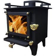 Cubic Grizzly Mini Wood Stove - CB-1210 (Black/Black)